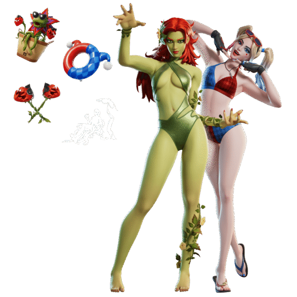 Lote Harley veraniega y Ivy botánica