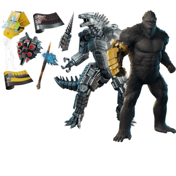 Lote Mechagodzilla y Kong